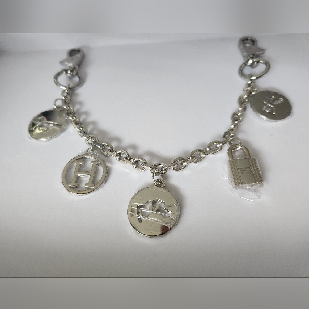 **Susan Lombardo** Two SILVER Hermès Purse Charms Exchange